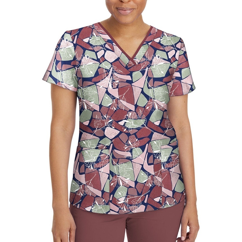 Healing Hands Purple Label - Women's Amanda FreeFlow Print Top